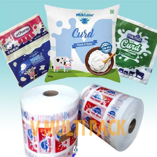 Curd pouches and Film Roll copy